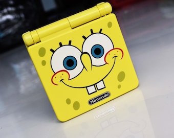 Usa Tariffs Included - IPS V5 GBAsp  Nintendo GameBoy Advance SP Spongebob