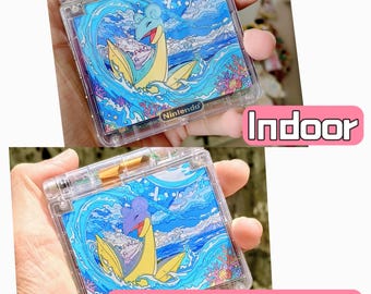 Usa Tariffs Included - IPS V5 GBAsp Nintendo GameBoy Advance SP Transforming Lapras