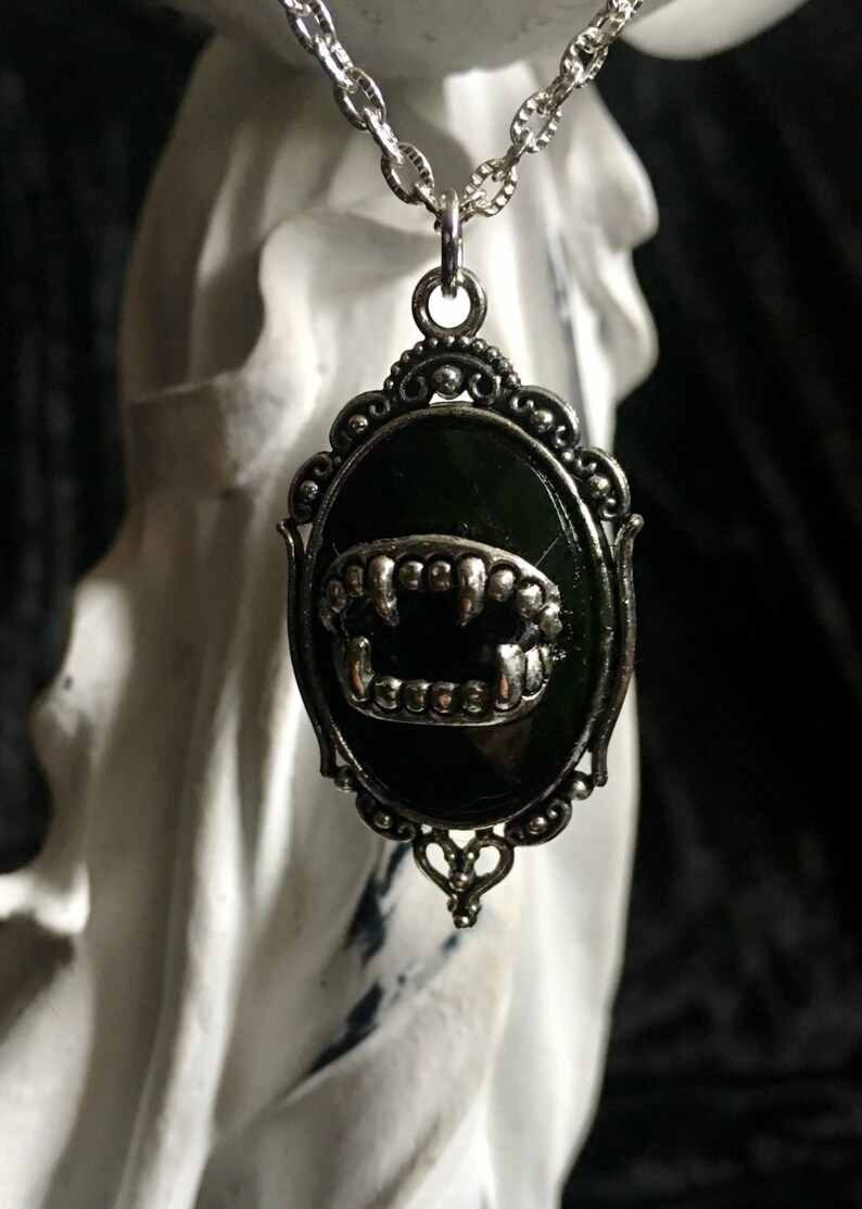 Forbabe Gothic Halskette Set - Vampir Accessoires Mit Spitze Für Halloween