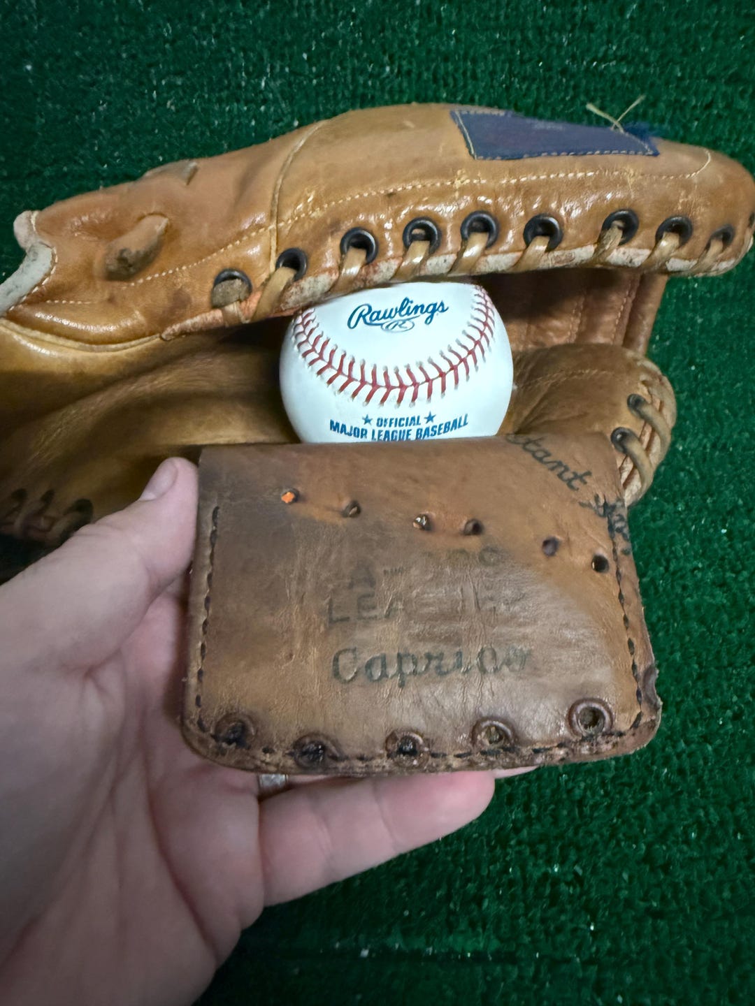 Vintage Jackie Robinson 2-pocket Minimalist Baseball Glove Wallet - Etsy