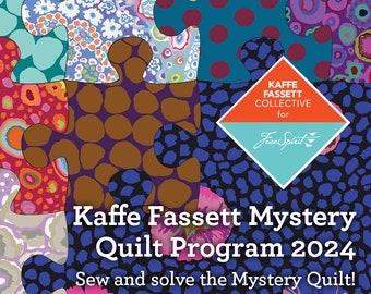Kaffe Fassett Mystery Quilt Program 2024 Fabric Pack *preorder*