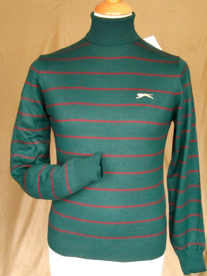 Unisex Slazenger Unworn 70's Acrylic 