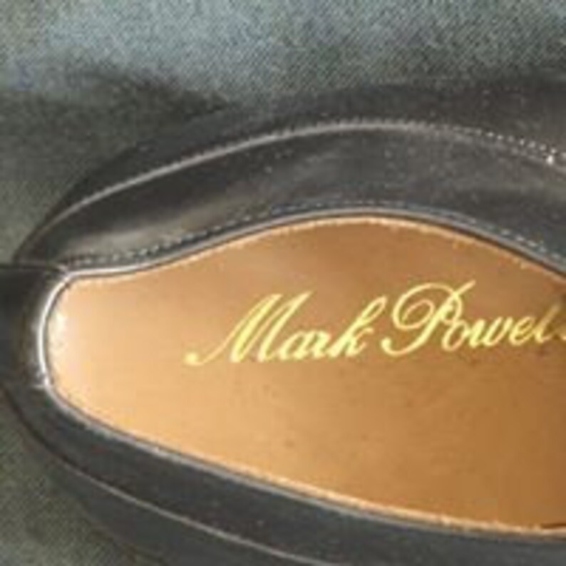John Powell 90/'s Neo Mod designer all leather and suede fronted menswear shoes size 8.5