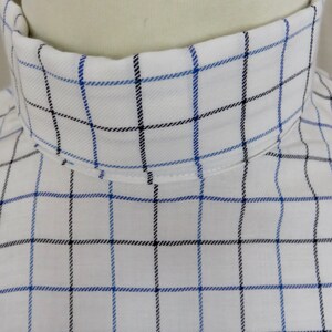 Swinging 60's, unworn, packeted, S-M, 'Revelation' cotton 'Doctor' shirts, back touch fastener opening, double button cuff and centre vent image 6