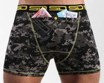 Carbon Digi-cam Smuggling Duds Boxer Briefs