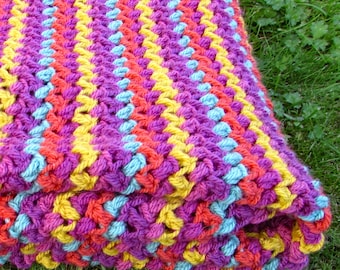 ヴィンテージクロッシェアフガンの簡単パターン - 心地よい初心者向け