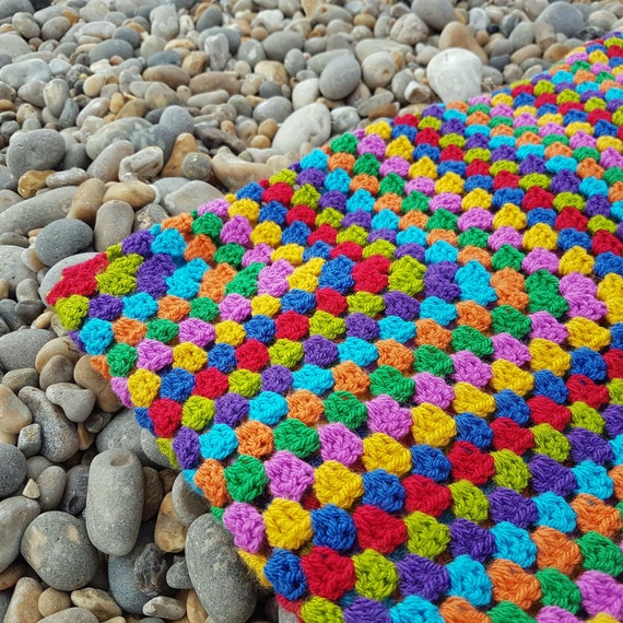 Crochet Colour Work Granny Squares — Hooked by Robin