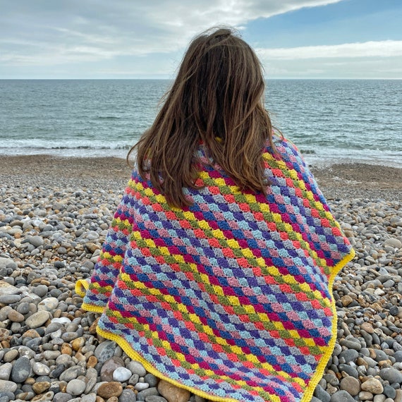 Crochet on sale blanket kit