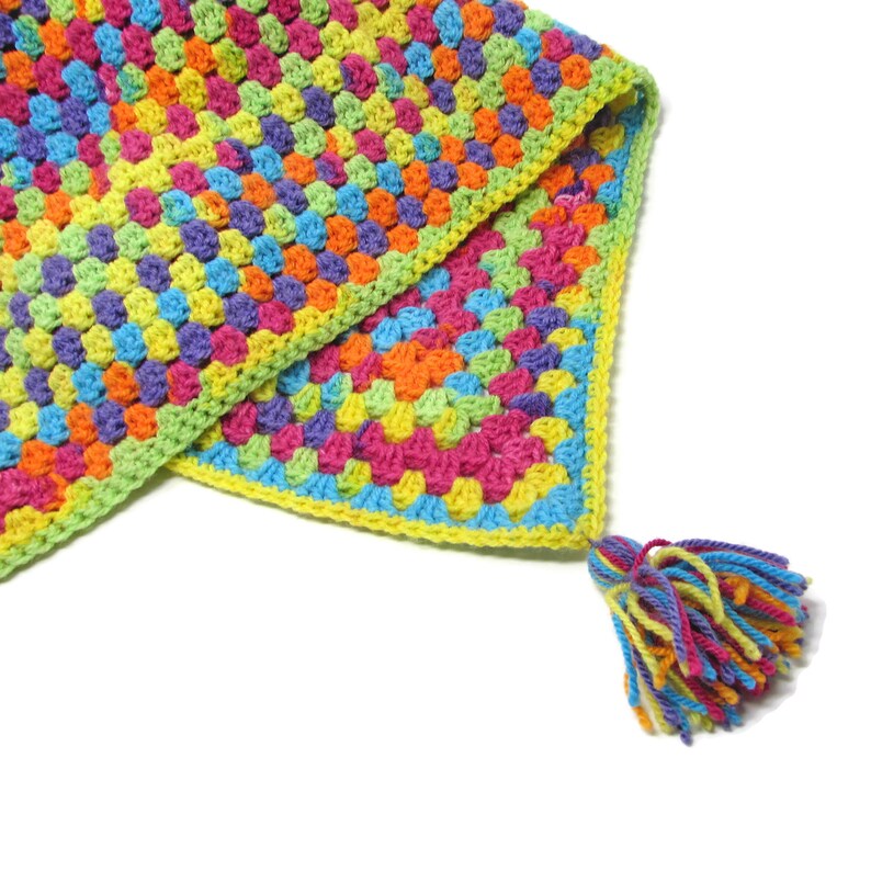 Easy Peasy crochet baby blanket kit make a lovely crib Etsy