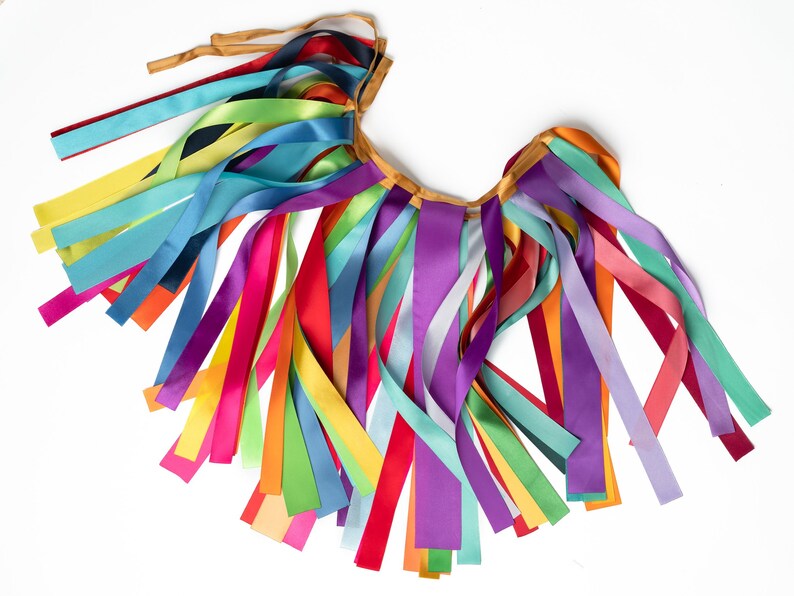 Ribbon Bunting in Rainbow, Pastel, Warm Hues and Bespoke Sequences Made ...