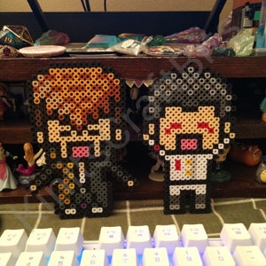 Danganronpa Pixel Sprites, Custom Mini-Game Style Poses! Now with optional standing base! DR1, DR2, DRV3