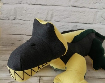 Memory Keepsake Crocodile - Memory Crocodile, School Uniform, Remembrance, baby clothes, Memory Keepsake, school uniform