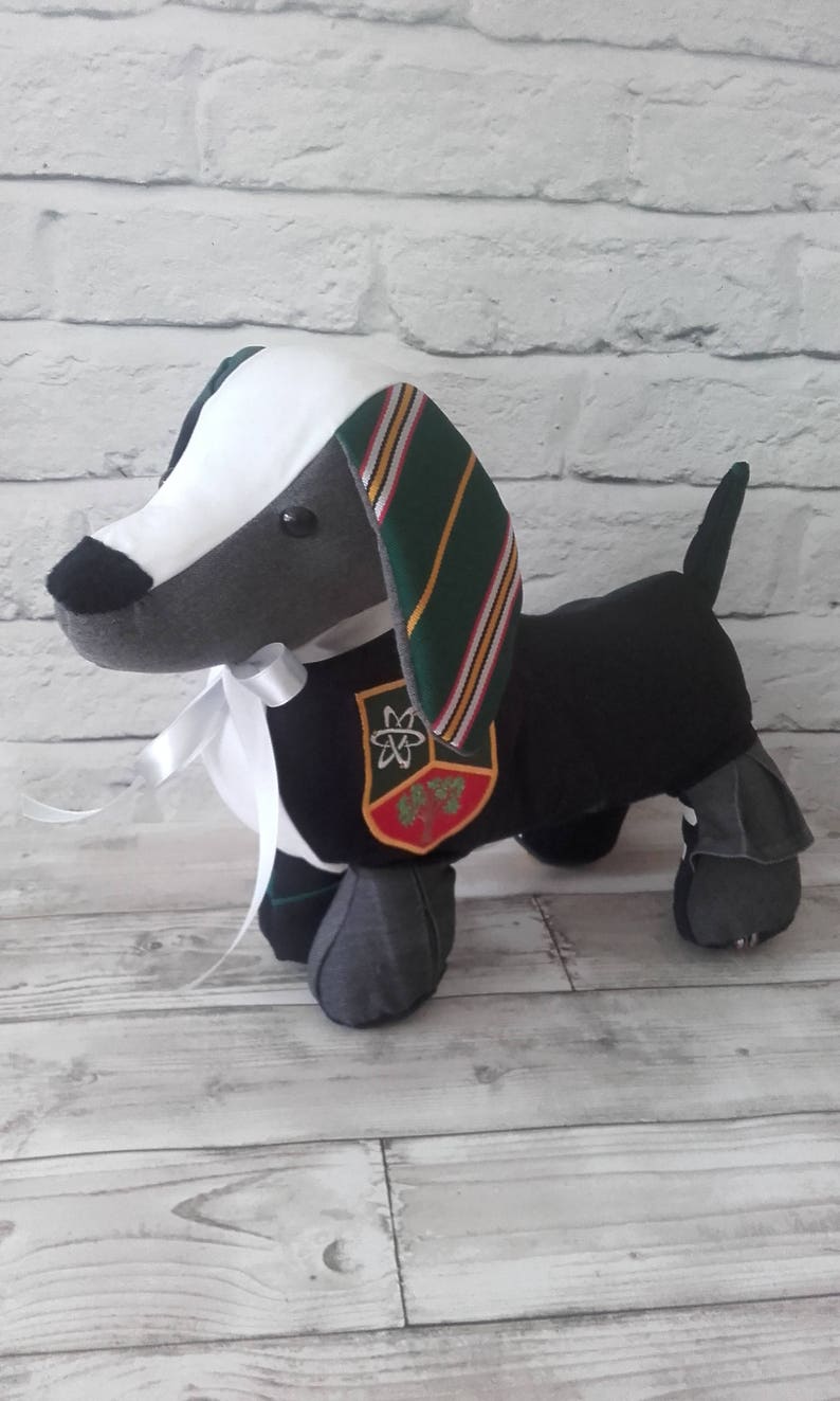 Dachshund Memory Keepsake Baby Clothes, School Uniform, Sports Kit, Christening Gift, Remembrance Bear, cherished clothing, keepsake dog image 1