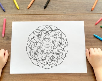 Positive coloring | Etsy