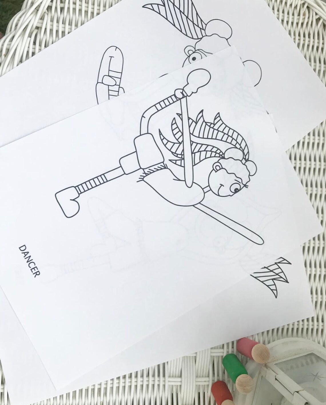 Kids Yoga Coloring Pages Ready to Print 10 Mindful | Etsy