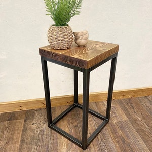 Rustic side table