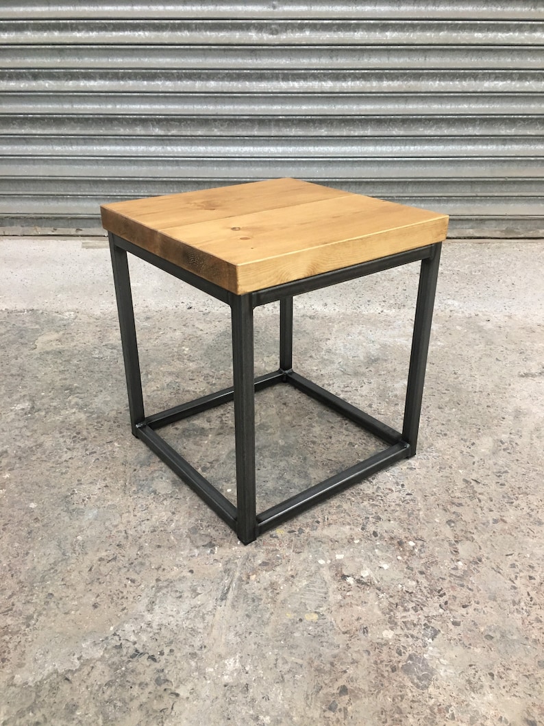 Large Rustic Side Table Coffee Table Etsy UK