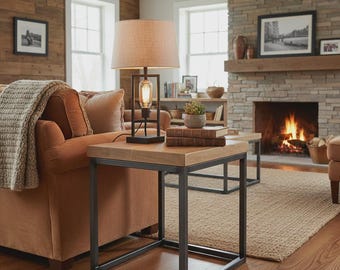 Large Rustic Side Table - Coffee Table