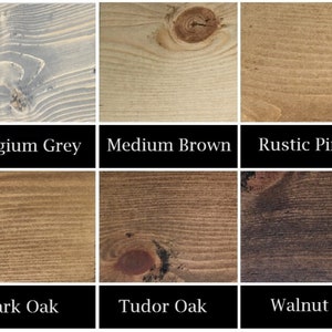 narrow lamp stand colour chart