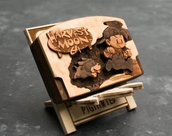 Wooden Harvest Moon 64 replica