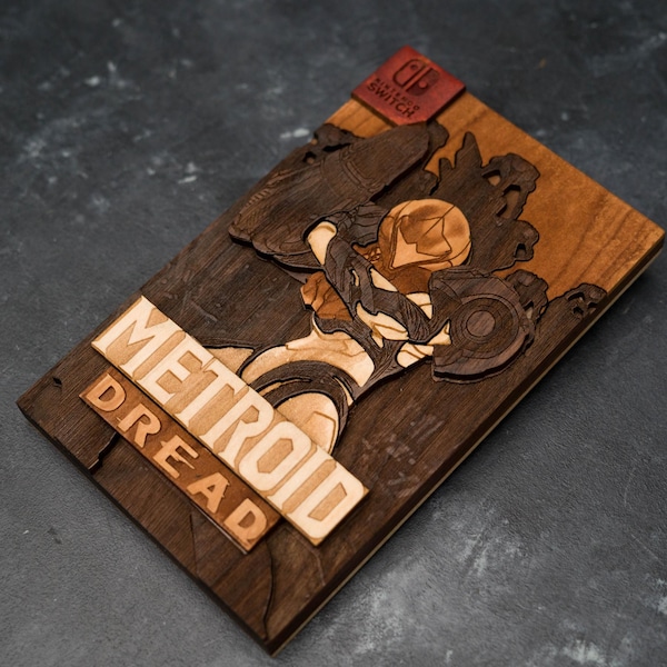Wooden Metroid Dread for the Nintendo Switch