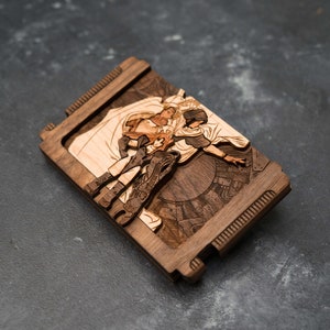Wooden Phantasy Star 4 for the Sega Mega Drive replica