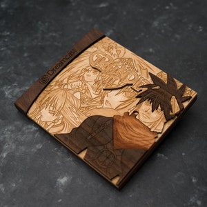 Grandia 2 Dreamcast game made out of wood