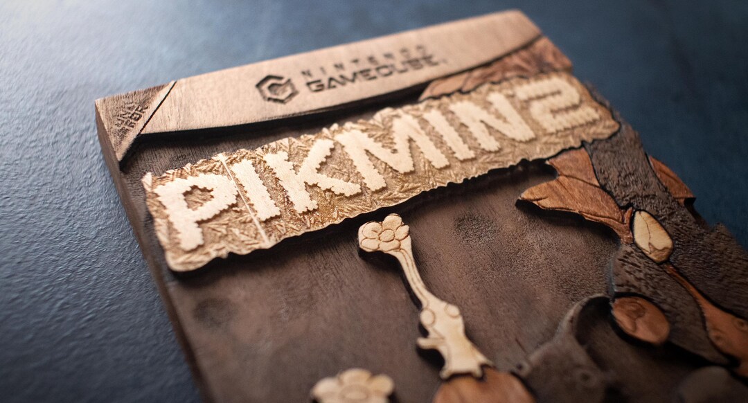 Wooden Pikmin 2 Gamecube Cartridge Etsy