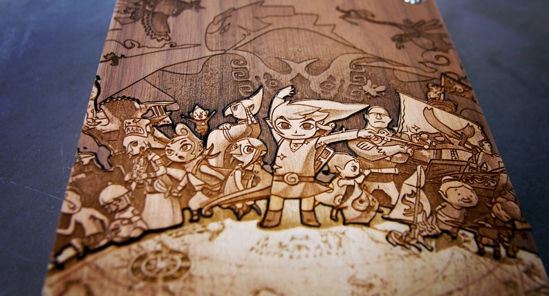 Wooden The Legend of Zelda: The Wind Waker GameCube Cartridge image 4