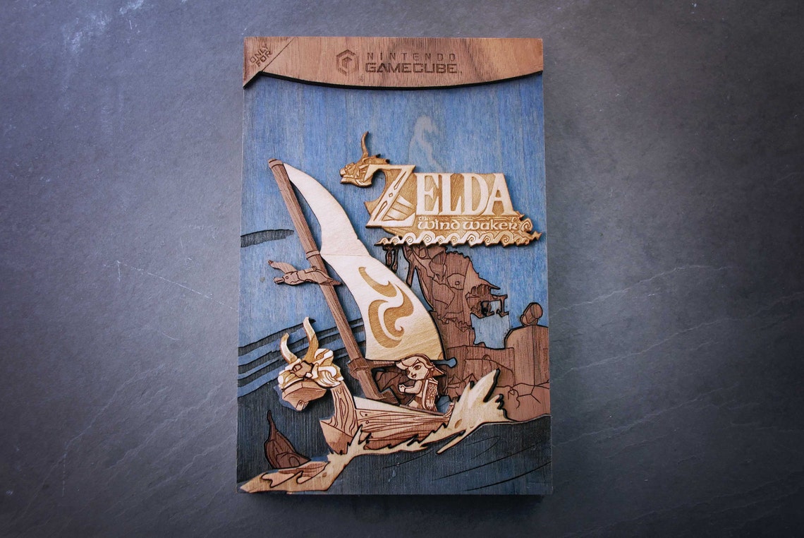 Custom wooden GameCube Cartridge Etsy