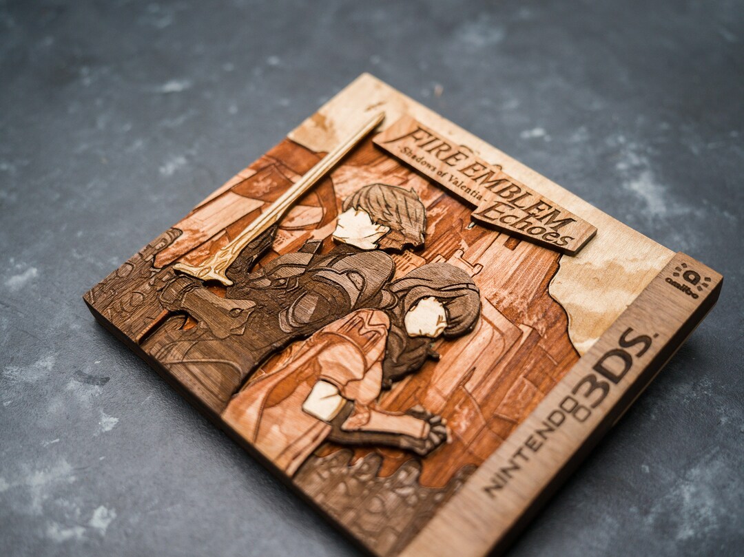 Wooden Fire Emblem Echoes Shadows of Valentia for the 3DS
