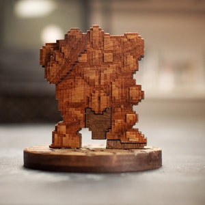 3d Holz Robo von Chrono Trigger