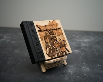 Dragon Quest VII / 7 PS1 wooden replica