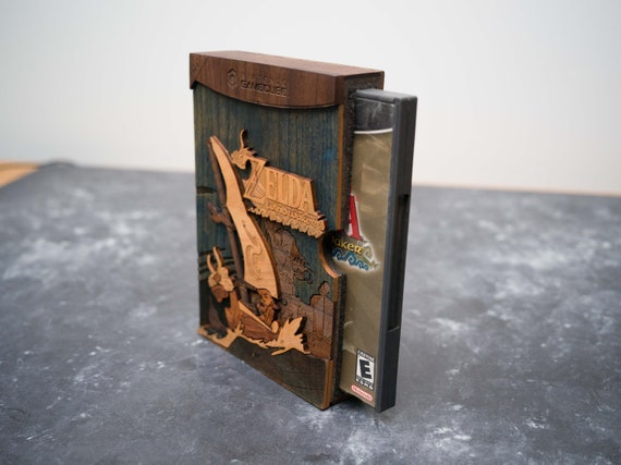 Wooden Paper Mario: the Thousand Year Door Gamecube Cartridge - Etsy