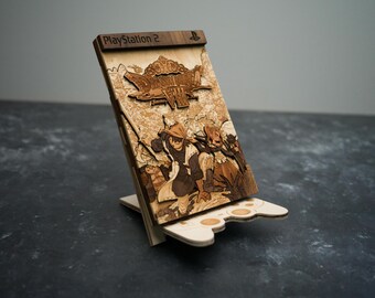 Wooden Dragon Quest VII / 8  PlayStation 2 / Ps2 replica
