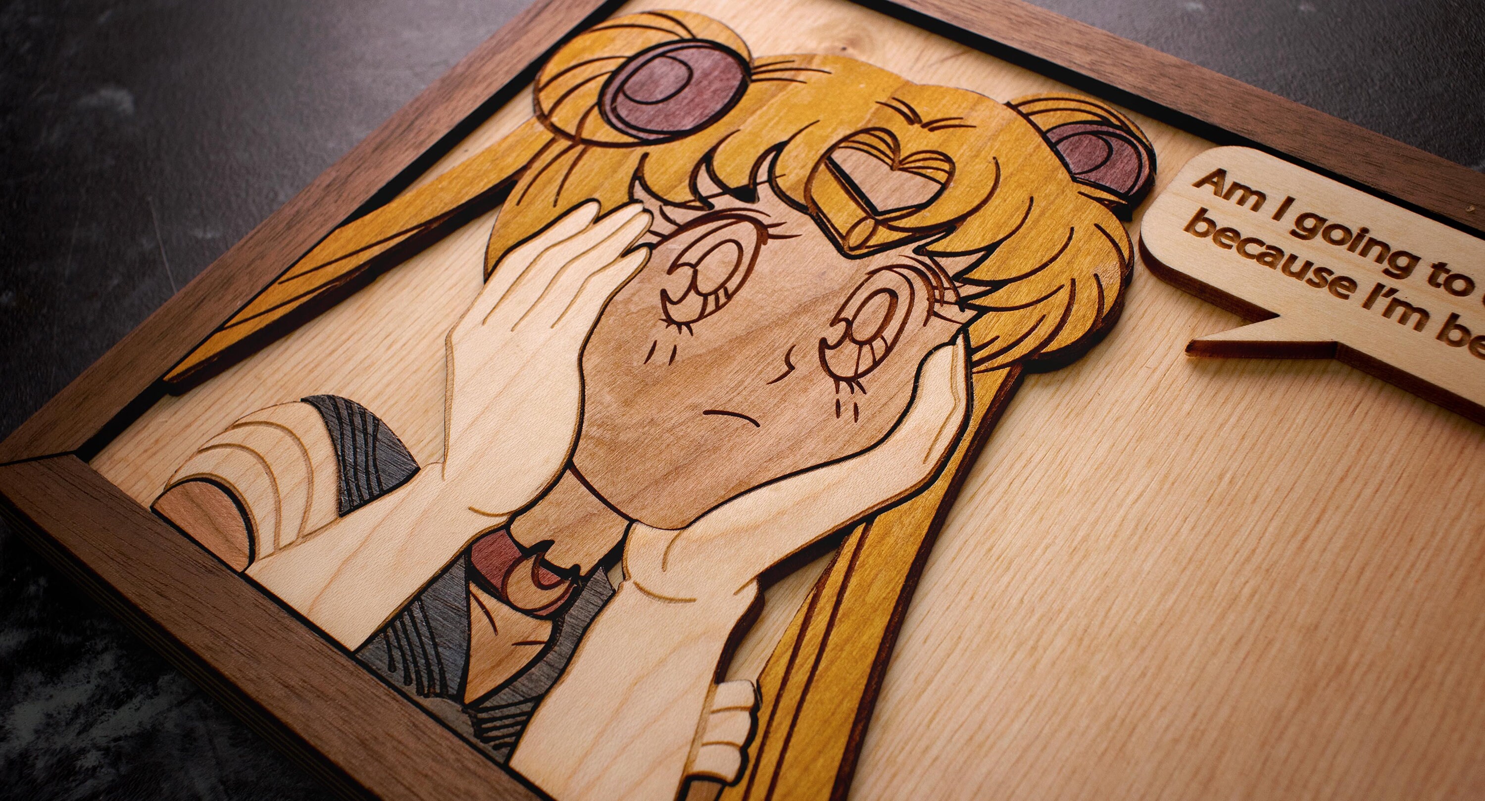 Wooden Sailor Moon Meme 2