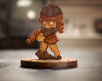 3d Wooden Lucca from Chrono Trigger