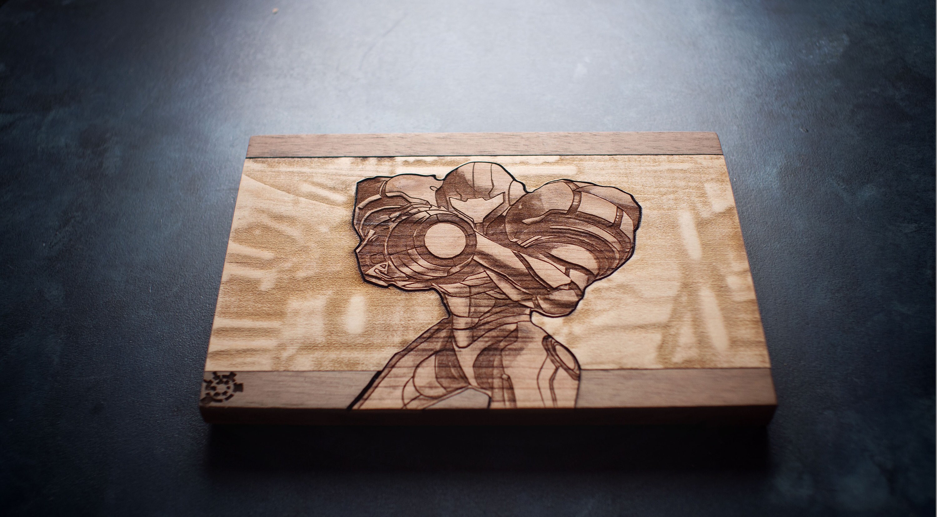 Wooden Metroid Prime GameCube Cartridge Etsy