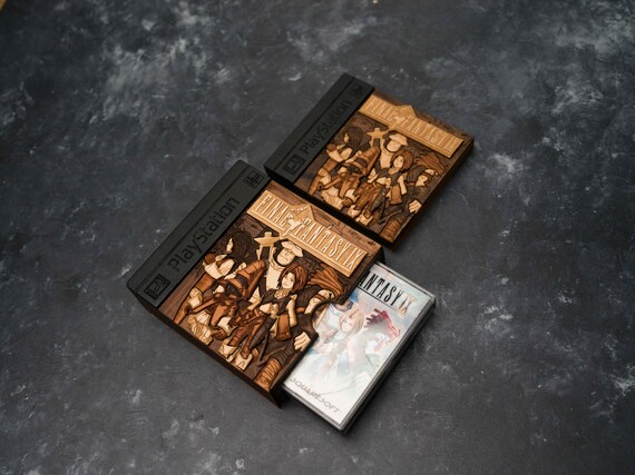 Wooden Final Fantasy VII Playstation Cartridge - Etsy
