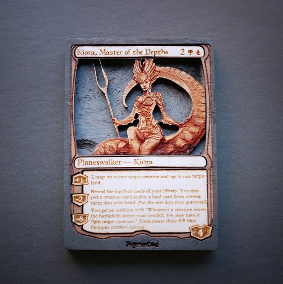 Stunning Handcrafted Magic the Gathering Card Box - Perfect for