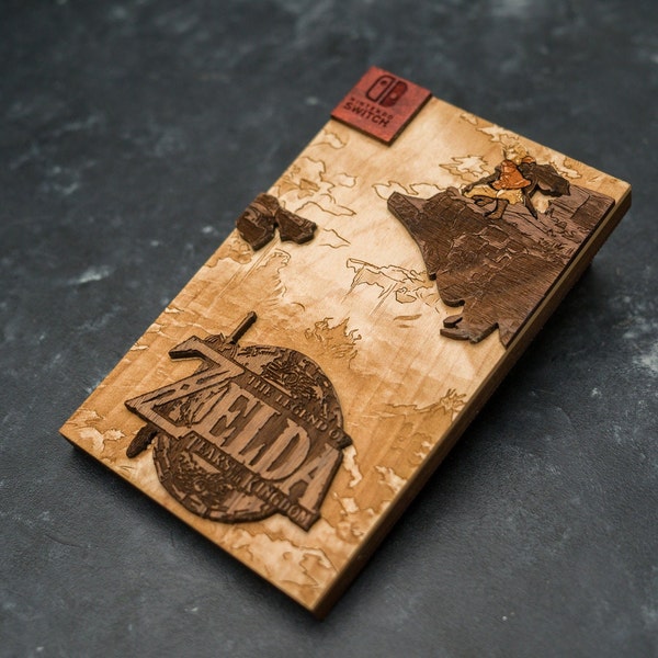 Wooden Zelda Tears of the Kingdom Nintendo Switch