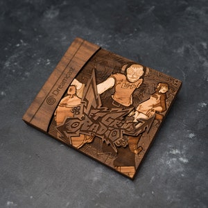 Jet Set Radio for the Dreamcast game made out of wood