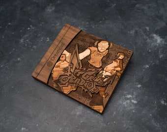 Jet Set Radio for the Dreamcast game made out of wood