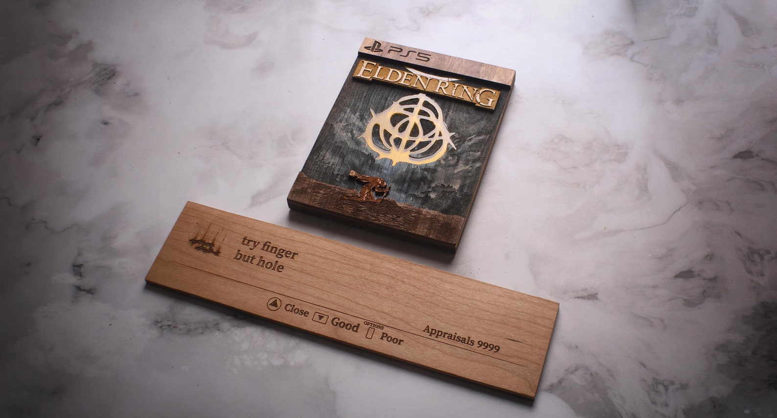 Custom Wooden Elden Ring Message - Etsy