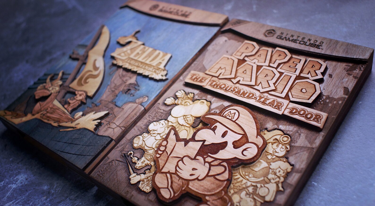 Custom wooden GameCube Cartridge Etsy