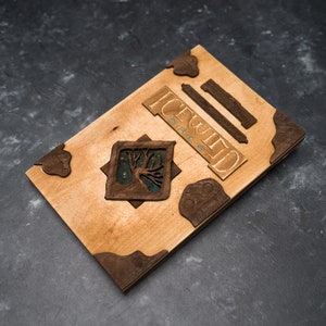 Wooden Icewind Dale Print