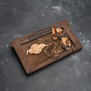 Wooden Metroid Fusion for the GameBoy Advance replica