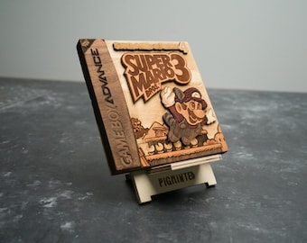 Wooden Super Mario Advance 4 for Gameboy Advance