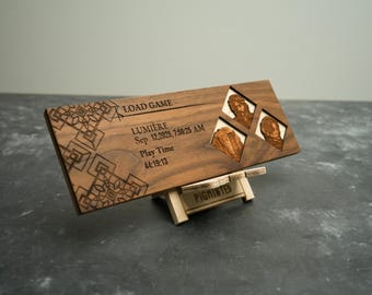 Custom Engraved Clair Obscur Expedition 33 save menu