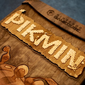 Pikmin GameCube aus Holz